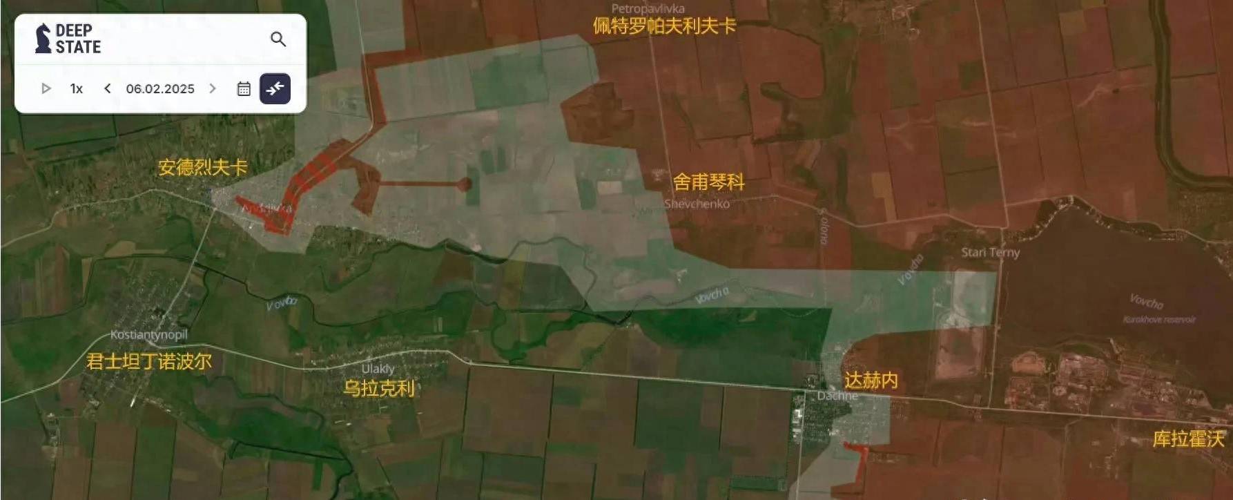 领安德烈伊夫卡镇中心乌军在北部进行收缩凯发k8国际登录俄乌战场动态：俄军占(图3)