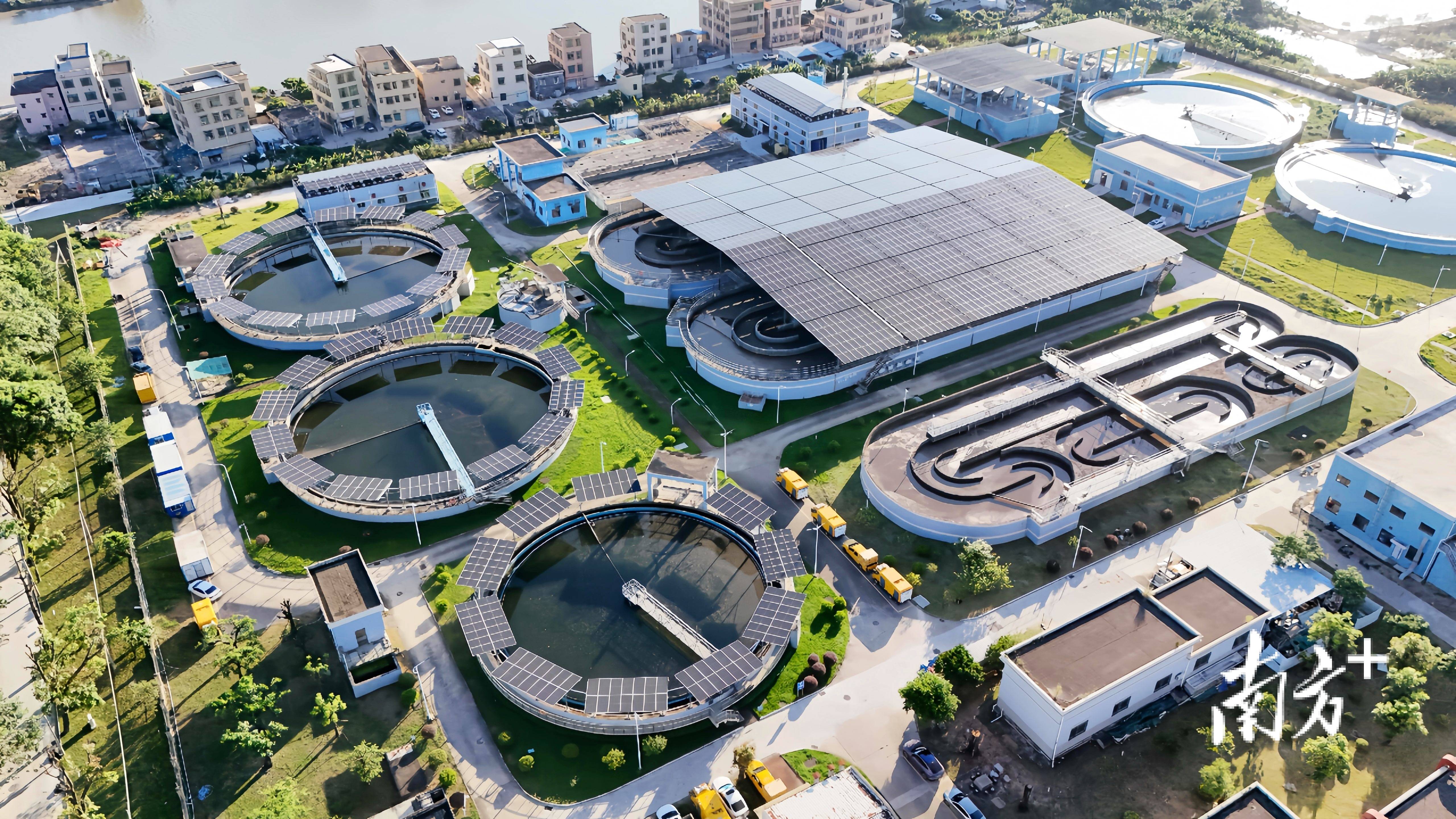 山坦洲污水处理厂光伏项目投产绿色动能注入城镇“净化器”中(图2)