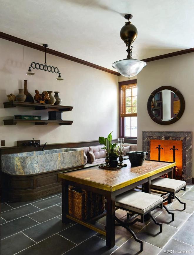 欢围合式布局三娃家庭居住智慧！222㎡不迷信洄游动线！却喜(图1)